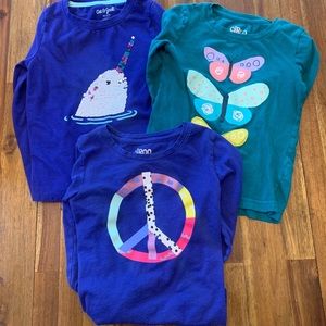 3 long sleeve shirts